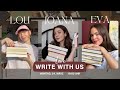 WRITE WITH US Live Writing Sprints Mit Joana Lou Eva