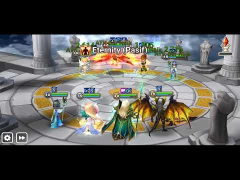 Sumoners war , Odin combo with laima, amazing