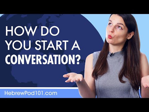 Talking Points for Hebrew Learners