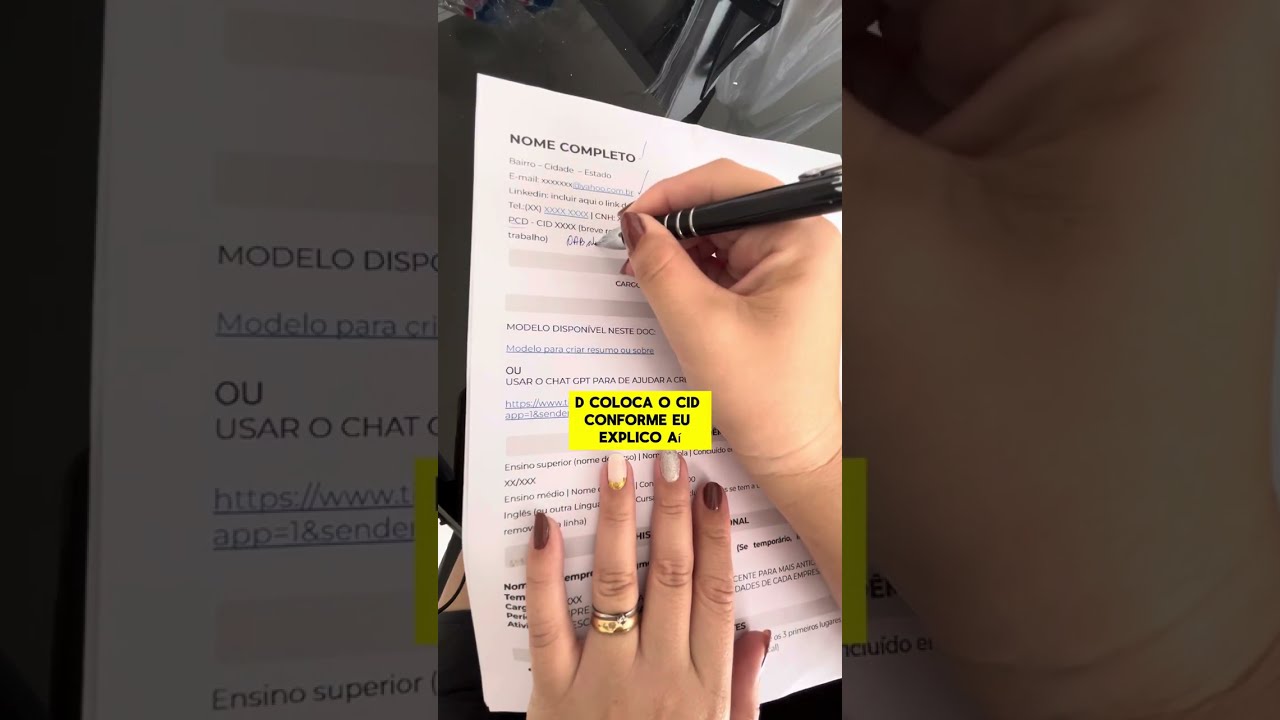 Passo a passo do melhor currículo que existe, este modelo já empregou centenas de pessoas