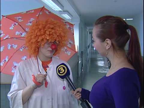 teler.TV 26 märts 2009 saade osa 3/3: Tanja Mihhailova intervjuu haiglaklouniga