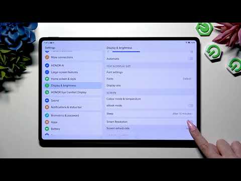 HONOR MagicPad 2 12.3 – How to Change Screen Refresh Rate