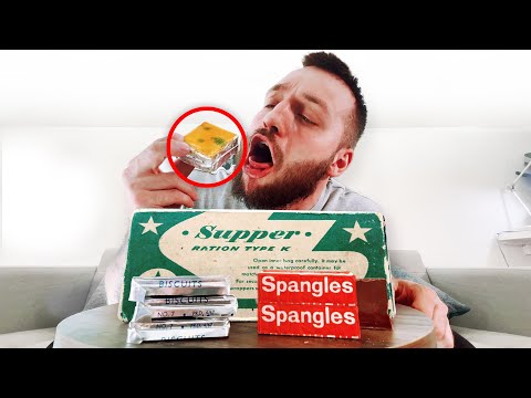 I Ate 83 Year Old Cheese From A WW2 Food Package