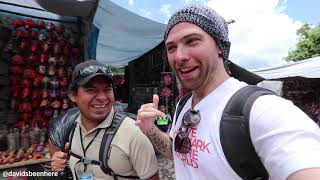 Mayan Street Food!! Guatemalan Market Food Tour in Chichicastenango!!