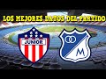 JUNIOR vs MILLONARIOS  - LOS MEJORES DATOS DEL PARTIDO - Liga Betplay 2021