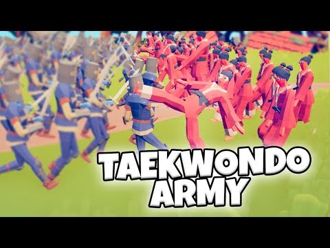TAEKWONDO ARMY VS EVERY FACTION TABS MODDED GAMEPLAY