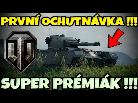 💥 Wot cz - SUPER PRÉMIÁK !!! / Poprvé testujeme prémiový tank za hodnocené bitvy !!! 🦠