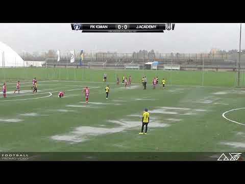 ⚽ OMLADINSKA LIGA FSKS | FK Igman 🆚 J.Academy 0:3 | generacija 2009 - 2010 ⚽