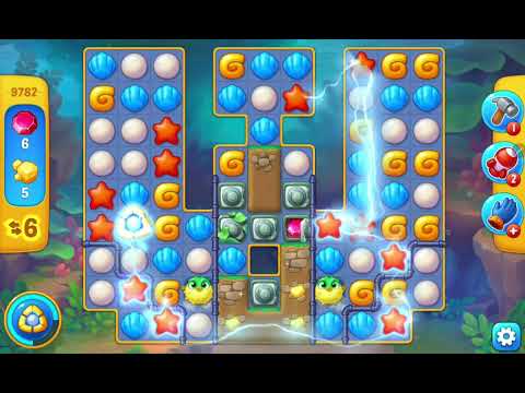 Fishdom Easy Level 9782 (with ingame lightning booster) @choraelmin