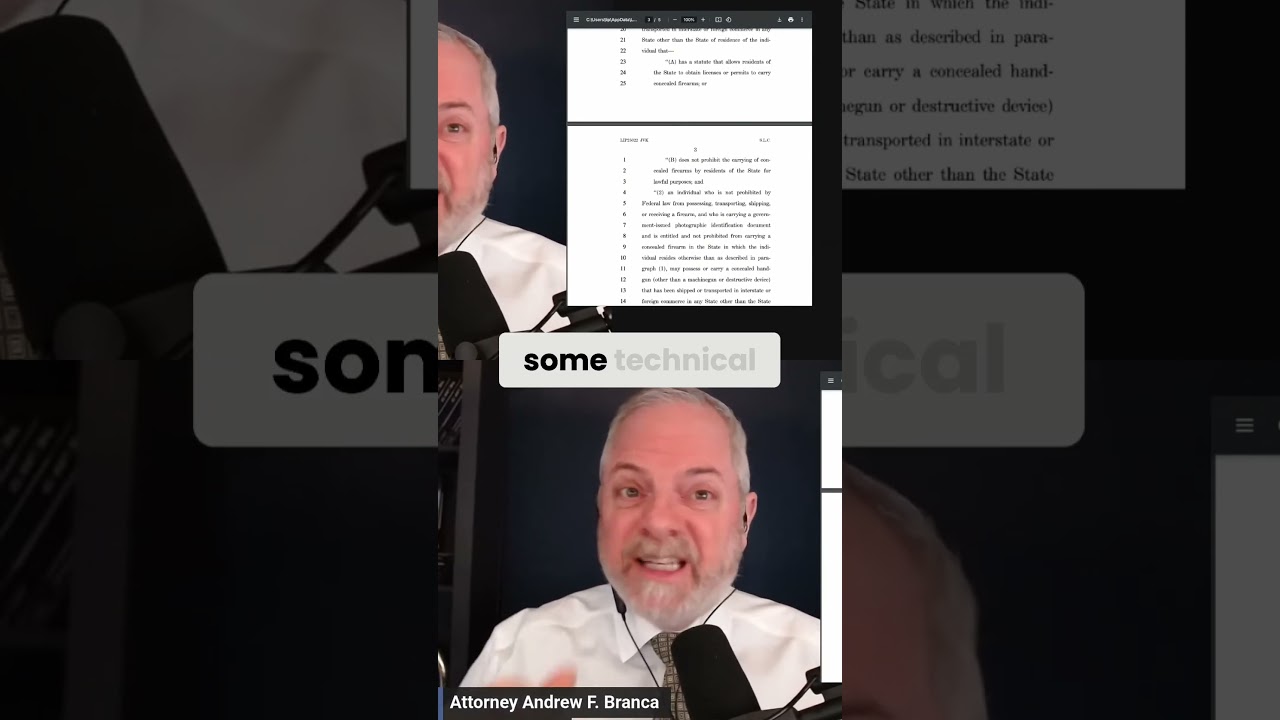 Constitutional Concealed Carry Reciprocity: What the 2025 Senate Bill Means for You!