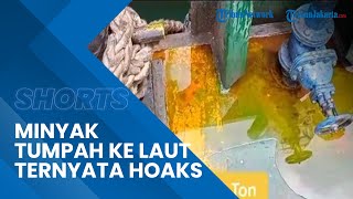 Polri Pastikan Video Viral Cairan yang Diduga Minyak Goreng Tumpah ke Laut di Media Sosial Hoaks