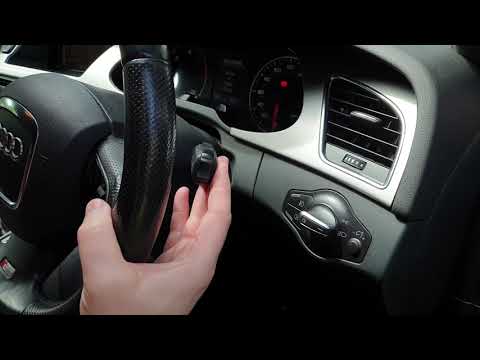 Audi How To Use Headlight Washers