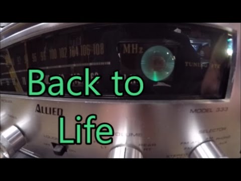 1962 Allied Model 333 Stereo Tube Receiver (Part 2)...Vintage Audio Restoration & Repair