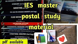 IES Master postal Study Material For Civil Engineering 2021 unboxing || GATE and ESE 2022 Material