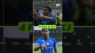 CONTE COMIGO AS COMEMORAÇÕES DE KAIO JORGE | CRUZEIRO X ATLÉTICO-MG | #shorts | ge.globo