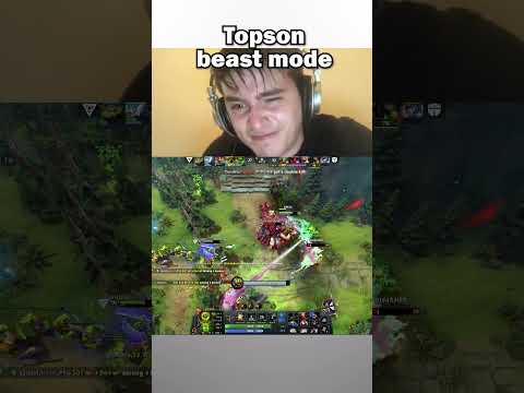 💪🤯 Topson in beast mode 😂 | Quest vs Tundra TI12 Group Stage Game 2 #Dota2 #TI12