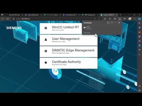 TIA Portal: WinCC Unified Comfort Reporting Siemens