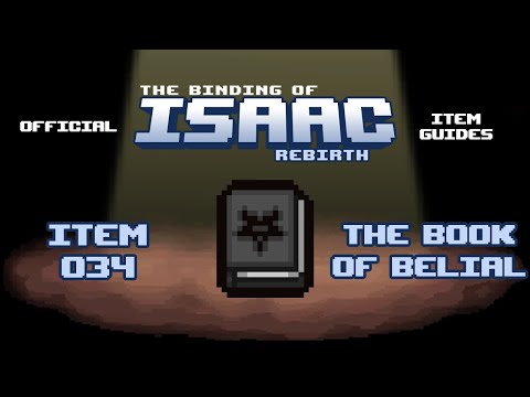 Official TBOI Item Guides No. 034: The Book of Belial