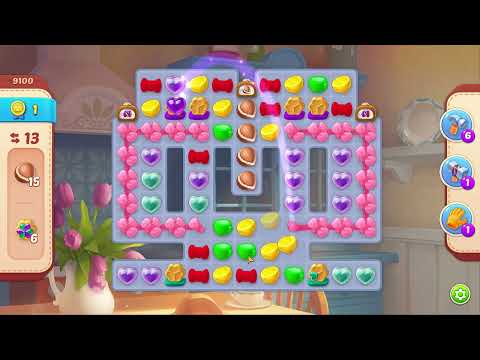 Homescapes level 9100 No Boosters 🏡 Gameplay Walkthrough Playrix