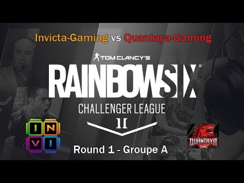 [R6S] Demi-finale ESL Challenger League S2 Groupe A 2017  Europe: Invicta-Gaming vs Quantaya-Gaming