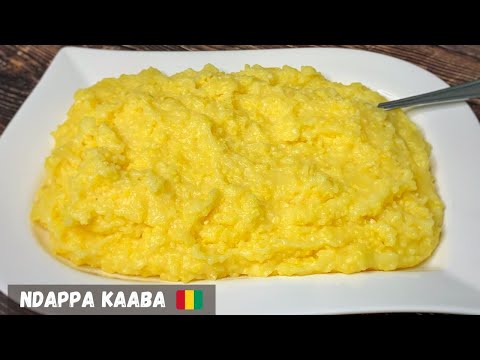 NDAPPA Kaaba 🇬🇳 | Dhapa | Guinean Polenta (Guinean Food Recipe)