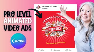 Canva for PRO-LEVEL Ads? You Bet! Create a Fun & Engaging Animated Commercial with ME!