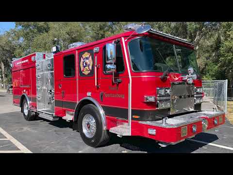 Walk Around of North Spartanburg (SC) Fire District's Typhoon Pumper - SO143633
