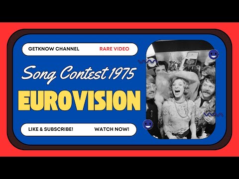 The #1975# Eurovision Song Contest #was held in #Stockholm, Sweden on 22nd March. (Full Show HD)VHS