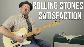 How to Play &quot;(I Can&#39;t Get No) Satisfaction&quot; by The Rolling Stones on guitar - Guitar Lessons