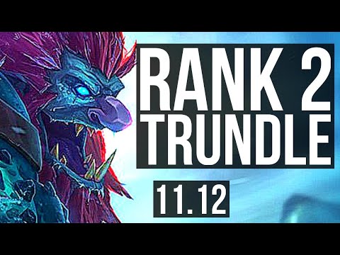 TRUNDLE vs KARTHUS (JUNGLE) | Rank 2 Trundle, 13/3/23, Dominating | EUW Challenger | v11.12