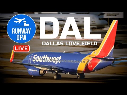 LIVE 🔴 Dallas Love Field plane spotting ❤️ January 10, 2026
