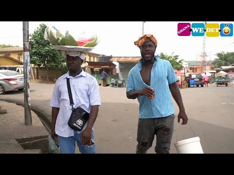 TUPAC AND BIGGIE SELLING WATERMELON 🍉 ACABENEZER AND KOLEGE TAKEOVER THE STREETS😂