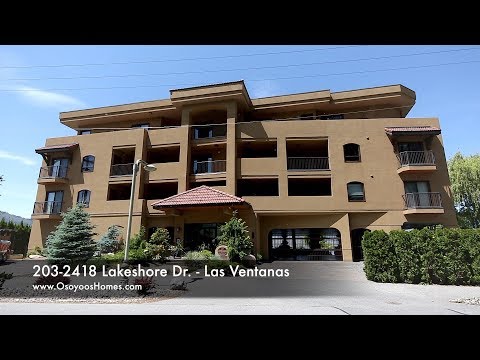 SOLD! 203-2418 Lakeshore Dr. - Las Ventanas. Osoyoos Waterfront Condo For Sale.