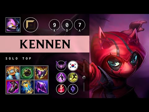 Kennen Top vs Aatrox - KR Master Patch 25.12