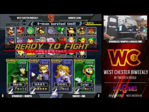 Winners Semi Spoodbeast + Wumpus (Green) vs Snacks! + BMC (Blue)
