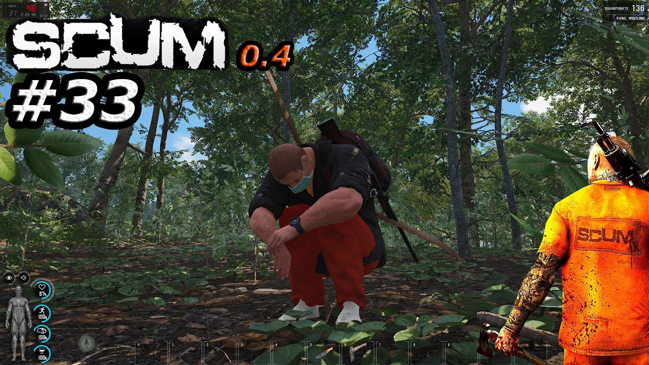 SCUM 0.4 Hose voll auf Wiedersehen SCUM 33 GAMEPLAY GERMAN