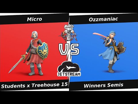 Students x Treehouse 15 Winners Semis - Micro (Hero) Vs Ozzmaniac (Hero) - SSBU