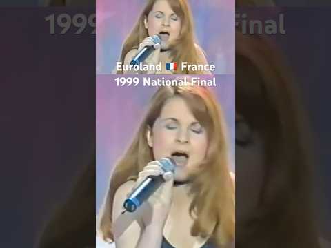 France National Final 1999 - Euroland - Karine Trecy #eurovision #france