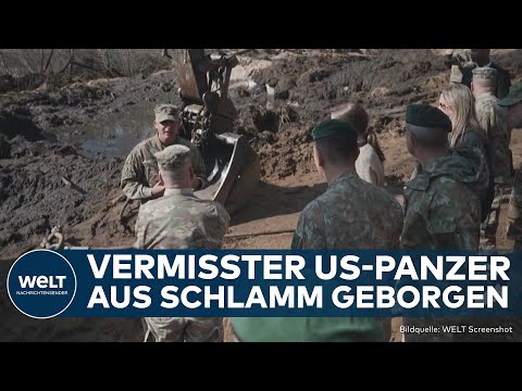US-PANZER VERSINKT IN LITAUEN: Vier Soldaten vermutlich tot nach Unfall bei NATO-Militärmanöver!