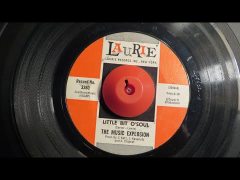The Music Explosion - Little Bit O' Soul - Styrene 45 rpm - 1967