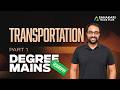 TRANSPORTATION OF INDIA PART 1 KPSC DEGREE MAINS 2026 UNIVERSITY ASST COMPANY BOARD ASST SBCID