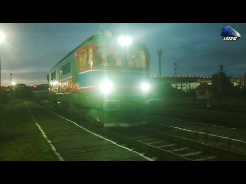 LDE2100 60-1646-8 & BR232 Ludmilla 65-1005-6 pe Seară/on Evening in Oradea Est - 11 June 2020