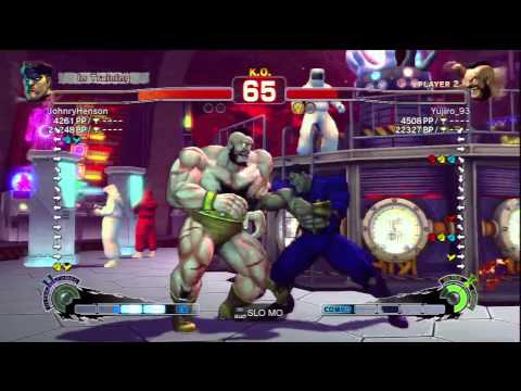 JohnryHenson (M.Bison) Vs Yujiro_93 (Zangief) SSF4 Ranked Matches - PSN