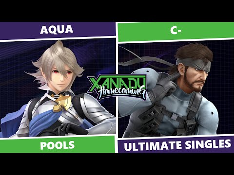 Xanadu Homecoming Finale: Pools - Aqua (Corrin) Vs. C- (Snake) SSBU