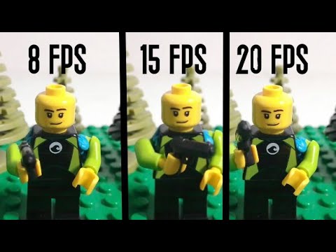 8 FPS vs 15 FPS vs 20 FPS Stopmotion