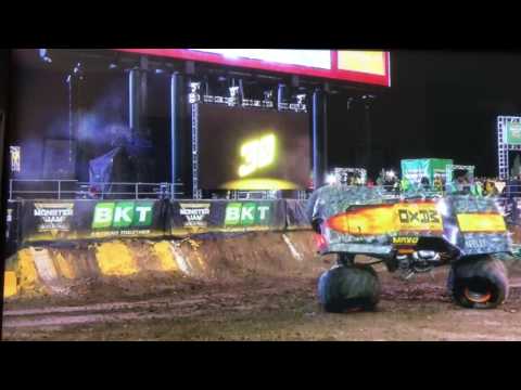 First Ever Backflip by Monster Truck