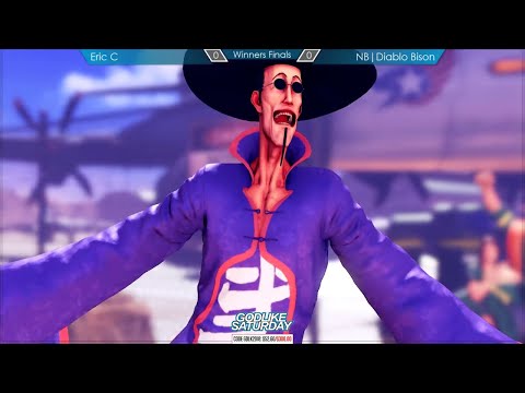 SFV Winners Finals (Eric C vs NB | Diablo Bison) - Godlike Saturday, May 2018 [1080p/60fps]