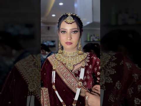 Wedding Bridal makeup tutorial (poojamakeover) #bridalmua #makeuptutorial #bridalmakeuptutorial