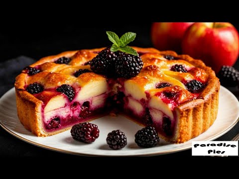 Better Than Cake! French Apple Tart in Just 10 Minutes! 🔥