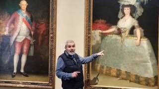 Directo | El tontillo de la reina María Luisa de Parma retratada por Goya